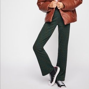 Free People Clean Crop Flare Pants